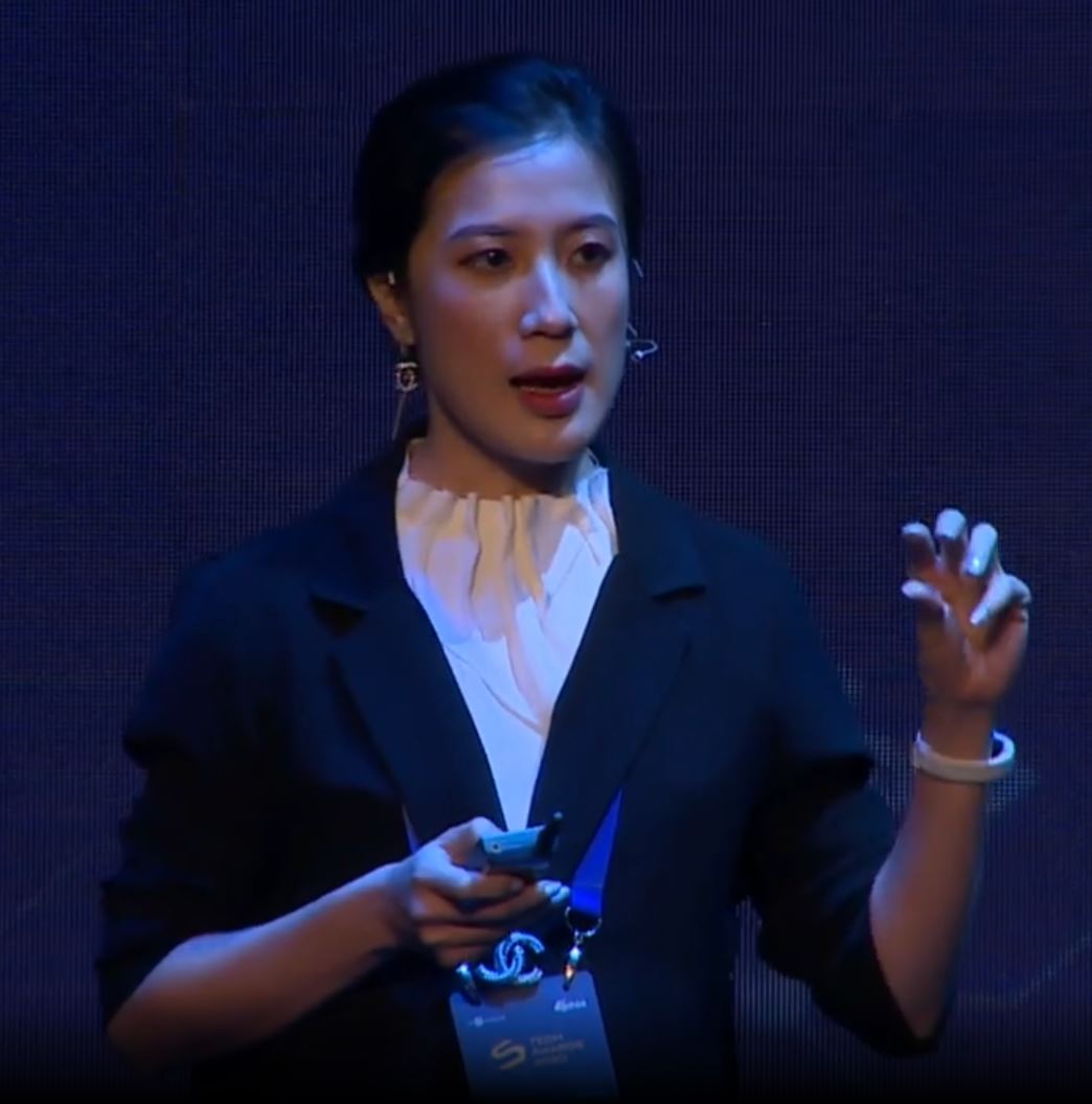 Bà Nguyễn Huyền My - Giám đốc Marketing Ngành hàng Điện tử Nghe nhìn, Công ty Samsung Vina