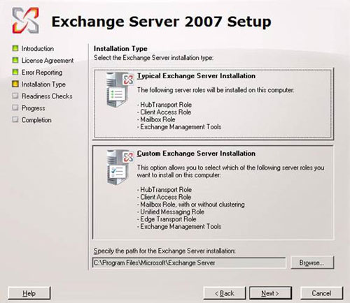 Hướng dẫn cài đặt Microsoft Exchange Server 2007 (Phần II)