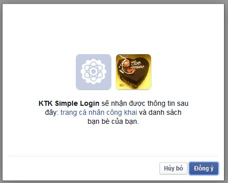 Thực hiện chức năng login vào ứng dụng bằng tài khoản facebook