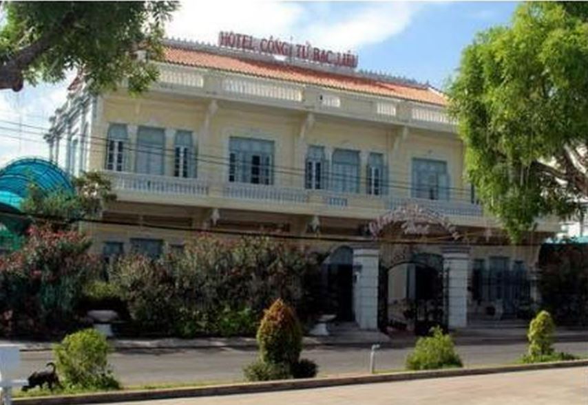 Khách sạn Công tử Bạc Liêu, nơi trước đây là nhà của hội đồng Trạch.