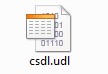 Tạo file .UDL lấy chuỗi kết nối CSDL