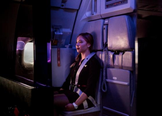 Bộ ảnh do Molly Choma tiếp viên Mỹ chụp những chuyến bay rỗng trong đại dịch Covid-19