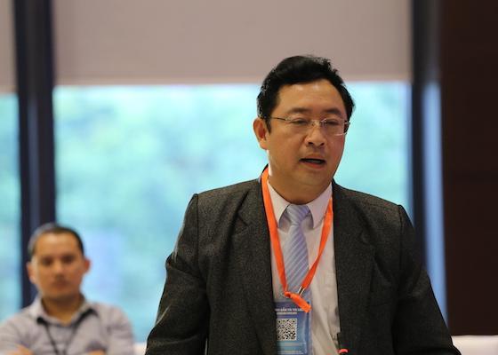 Ông Phạm Hồng Quất, Cục trưởng Cục Phát triển thị trường Khoa học và Công nghệ, Bộ Khoa học và Công nghệ .