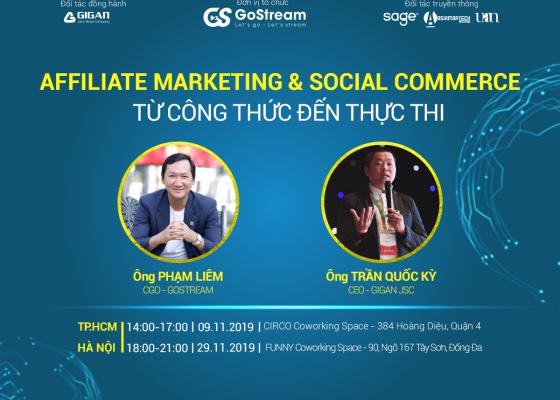 Sự kiện affiliate marketing & social commerce: từ công thức đến thực thi tại Hà Nội