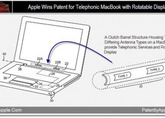 Sáng chế mới của Apple: MacBook lai máy tính bảng