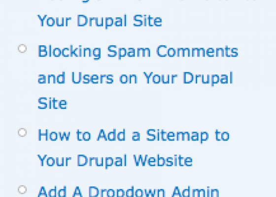 Showing an RSS Feed in a Drupal Block