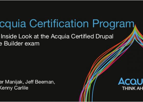 Acquia certification program có thật sự cần cho drupal Dev