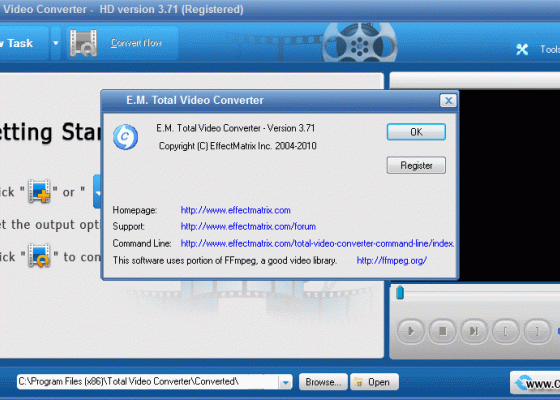 Total Video Converter : Phần mềm đổi đuôi file video 