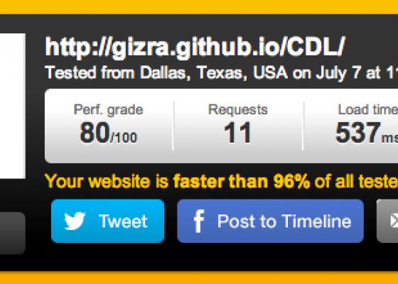 Grunt, một Backend-free apps kết hợp jekyll, D3.js, nhanh hơn 96% websites khác