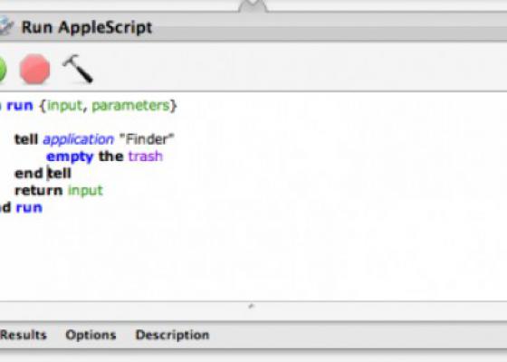 "Đổ thùng rác" tự động bằng AppleScript cho Mac