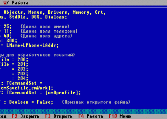 Tìm hiểu lịch sử các version của Turbo Pascal