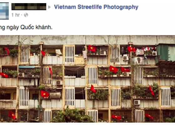 Facebook mừng Quốc khánh Việt Nam 2-9-2015