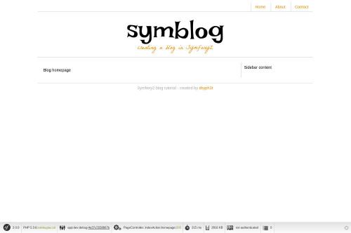 Phần 1: Các bước tạo  Symfony2 website